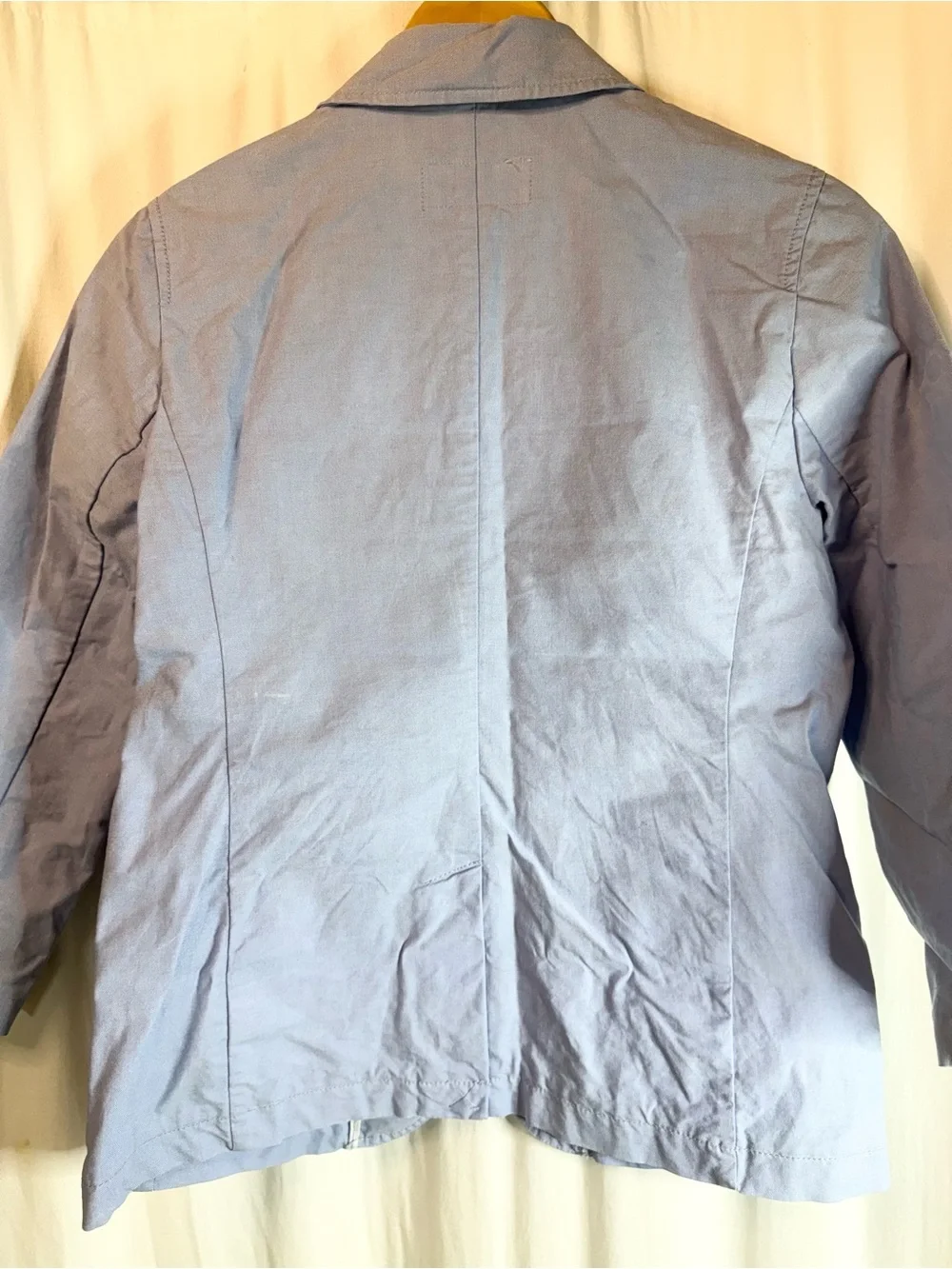 Michael Kors Light Blue Cotton Blazer Jacket